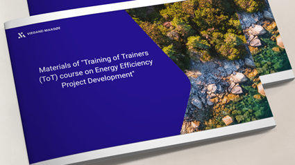 Materials of "Training of Trainers (ToT) course on Energy Efficiency Project Development"