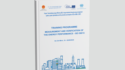 Training program materials: "Measurement and verification of the energy performance - ISO 50015"