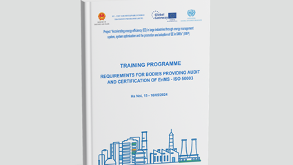 Training program materials: "Requirements for bodies providing audit and certification of EnMS - ISO 50003"
