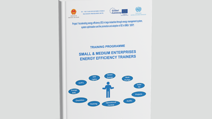 Training program materials: "Small & medium enterprises energy efficiency trainers"