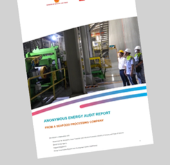 Anonymous energy audit report from a seafood processing company