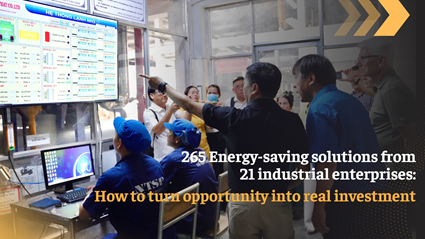 265 Energy-saving solutions from 21 industrial enterprises: How to turn opportunity into real investment