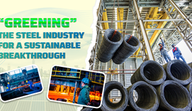 "Greening" the steel industry for a sustainable breakthrough