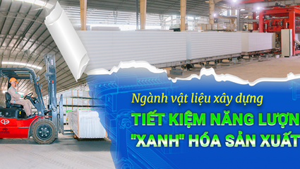 Ngành vật liệu xây dựng: Tiết kiệm năng lượng, "xanh" hóa sản xuất