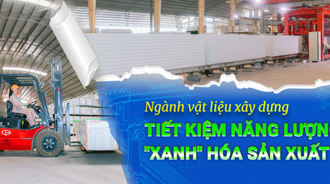 Ngành vật liệu xây dựng: Tiết kiệm năng lượng, "xanh" hóa sản xuất